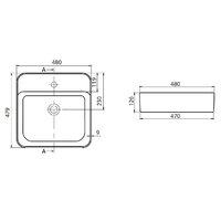 Умывальник Allen Brau Liberty 4.32014.20 белый - Превью изображения №7 — Интернет-магазин Time-Shop