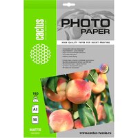 CACTUS Матовая A3 150г/м2 50 л CS-MA315050
