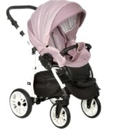 Универсальная коляска Indigo indigo (2 в 1, In 04, темная пудра) - Превью изображения №3 — Интернет-магазин Time-Shop