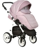 Универсальная коляска Indigo indigo (2 в 1, In 04, темная пудра) - Превью изображения №4 — Интернет-магазин Time-Shop