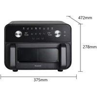 Аэрогриль (аэрофритюрница) Panasonic NF-BC1000KXE - Превью изображения №10 — Интернет-магазин Time-Shop