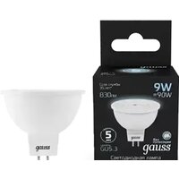 Gauss MR16 9W 830lm 4100K GU5.3 LED 101505209