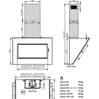 Кухонная вытяжка Falmec Quasar Green-Tech 90 800 м3/ч (черный) - Превью изображения №4 — Интернет-магазин Time-Shop