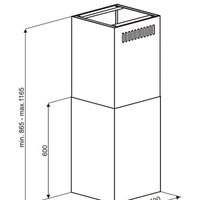 Кухонная вытяжка MAUNFELD Bath Isla 402 (нержавеющая сталь) - Превью изображения №2 — Интернет-магазин Time-Shop