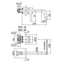 Смеситель Paffoni LIG006HGSP70 - Превью изображения №2 — Интернет-магазин Time-Shop