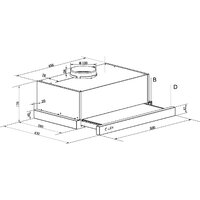 Кухонная вытяжка LEX HOGAN 500 (нержавеющая сталь) - Превью изображения №5 — Интернет-магазин Time-Shop