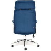 Офисное кресло TetChair Charm (флок, синий) - Превью изображения №5 — Интернет-магазин Time-Shop