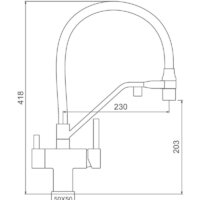 Смеситель Gappo G4395-66 - Превью изображения №9 — Интернет-магазин Time-Shop