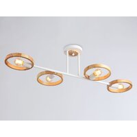 Люстра средней высоты Ambrella light Traditional TR8247/4 WH/LWD - Превью изображения №2 — Интернет-магазин Time-Shop