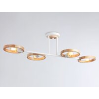 Люстра средней высоты Ambrella light Traditional TR8247/4 WH/LWD - Превью изображения №3 — Интернет-магазин Time-Shop