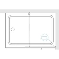 Стеклянная шторка для ванны RGW SC-050B 700 351105007-14 - Превью изображения №4 — Интернет-магазин Time-Shop