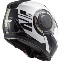 Мотошлем LS2 FF902 Scope Arch (S, белый/серый) - Превью изображения №10 — Интернет-магазин Time-Shop