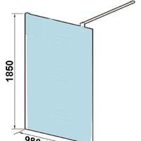 Душевая стенка WeltWasser WW400 100G-1 - Превью изображения №3 — Интернет-магазин Time-Shop