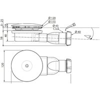 Сифон Radaway R400 - Превью изображения №2 — Интернет-магазин Time-Shop
