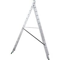 Лестница-стремянка Новая высота NV 223 алюминиевая трёхсекционная 3x13 ступеней - Превью изображения №5 — Интернет-магазин Time-Shop