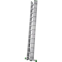 Лестница-стремянка Новая высота NV 223 алюминиевая трёхсекционная 3x13 ступеней - Превью изображения №3 — Интернет-магазин Time-Shop