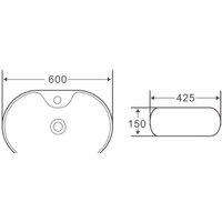 Умывальник BelBagno BB1151 - Превью изображения №3 — Интернет-магазин Time-Shop