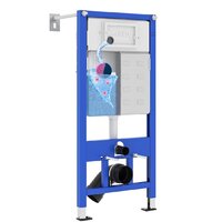 Инсталляция для унитаза Roxen StounFix Dual Fresh 710200 с удлиненными креплениями в комплекте и встр. контейнером для гигиенических таблеток (аромадозатор) - Превью изображения №3 — Интернет-магазин Time-Shop