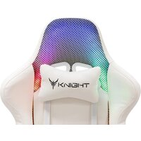 Игровое (геймерское) кресло Knight Wolf RGB (белый) - Превью изображения №11 — Интернет-магазин Time-Shop