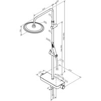 Душевая система  Damixa Scandinavian Pure 936730000 - Превью изображения №7 — Интернет-магазин Time-Shop
