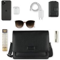 Женская сумка Bugatti Elsa 49460501 (черный) - Превью изображения №11 — Интернет-магазин Time-Shop