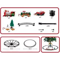 Набор железной дороги Labalu Рождественский поезд на елку 288 - Превью изображения №12 — Интернет-магазин Time-Shop