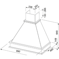 Кухонная вытяжка Franke Country Wood FCL 90 A2 321.0592.488 (белый) - Превью изображения №2 — Интернет-магазин Time-Shop