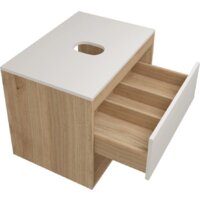  Teymi Тумба под умывальник Ritta 65 T60520 (дуб эврика/белый матовый) - Превью изображения №2 — Интернет-магазин Time-Shop