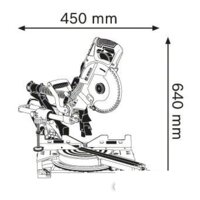 Торцовочная пила Bosch GCM 8 SDE Professional [0601B19200] - Превью изображения №5 — Интернет-магазин Time-Shop