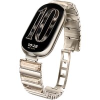 Фитнес-браслет Xiaomi Smart Band 10 (искрящееся золото, с золотистым металлическим браслетом, международная версия) - Превью изображения №3 — Интернет-магазин Time-Shop