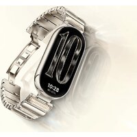 Фитнес-браслет Xiaomi Smart Band 10 (искрящееся золото, с золотистым металлическим браслетом, международная версия) - Превью изображения №6 — Интернет-магазин Time-Shop