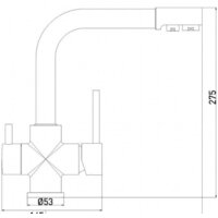 Смеситель Gross Aqua Ecolife 3120609MW - Превью изображения №2 — Интернет-магазин Time-Shop