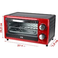 Мини-печь GFgril GFO-09 - Превью изображения №11 — Интернет-магазин Time-Shop