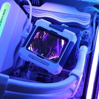 Система жидкостного охлаждения для процессора Thermalright Frozen Warframe 420 ARGB (белый) - Превью изображения №8 — Интернет-магазин Time-Shop