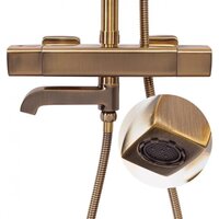 Душевая система  Hansberge H5085 (бронза) - Превью изображения №7 — Интернет-магазин Time-Shop