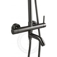 Душевая система  Filarete Roun FL2020 (графит) - Превью изображения №4 — Интернет-магазин Time-Shop