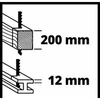 Сабельная пила Einhell TP-AP 18/28 Li BL - Solo 4326310 (без АКБ) - Превью изображения №12 — Интернет-магазин Time-Shop