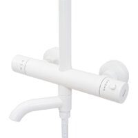 Душевая система  Rea Lungo white REA-P6608 - Превью изображения №2 — Интернет-магазин Time-Shop