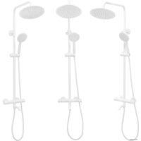 Душевая система  Rea Lungo white REA-P6608 - Превью изображения №9 — Интернет-магазин Time-Shop