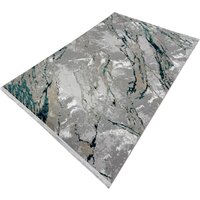 Radjab Carpet Афина Прямоугольник 9012A 12867RK (3x5, Grey/D.Green)