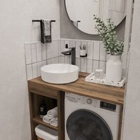  ЗОВ Тумба под умывальник Стамбул 100 S100LAW0LAWWM (аттик) - Превью изображения №4 — Интернет-магазин Time-Shop