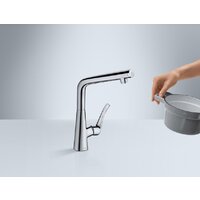 Смеситель Hansgrohe Metris Select 14883800 - Превью изображения №6 — Интернет-магазин Time-Shop