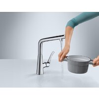 Смеситель Hansgrohe Metris Select 14883800 - Превью изображения №5 — Интернет-магазин Time-Shop
