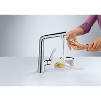 Смеситель Hansgrohe Metris Select 14883800 - Превью изображения №10 — Интернет-магазин Time-Shop