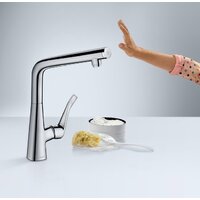 Смеситель Hansgrohe Metris Select 14883800 - Превью изображения №7 — Интернет-магазин Time-Shop