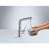 Смеситель Hansgrohe Metris Select 14883800 - Превью изображения №4 — Интернет-магазин Time-Shop