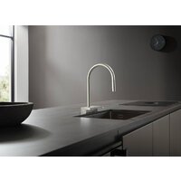 Смеситель Hansgrohe Aquno Select M81 73837800 (стальной) - Превью изображения №3 — Интернет-магазин Time-Shop