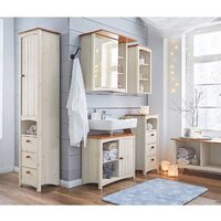  Диприз Шкаф с зеркалом Paula Д.73045.1 (белый воск/черри) - Превью изображения №4 — Интернет-магазин Time-Shop