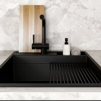 Кухонная мойка Globalo Silvano 60.1 Black/BL Mat - Превью изображения №4 — Интернет-магазин Time-Shop