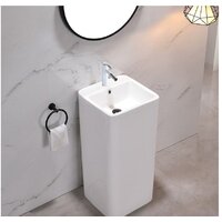 Умывальник Calani Frida CAL-00501 (белый) - Превью изображения №3 — Интернет-магазин Time-Shop